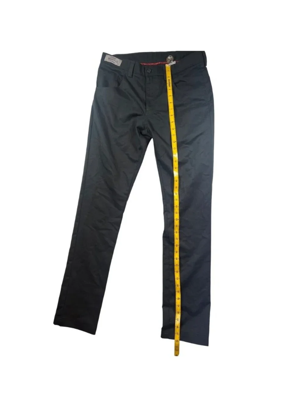 Bertini Soft Magic Plus Mens Black‎ Expandable Waist Dress Pants 32x34 Slim Fit